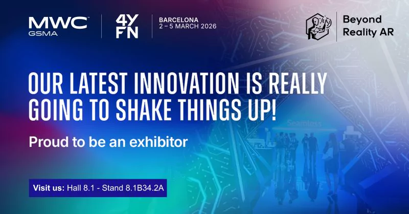 Announcement graphic for the ARD1 debut at MWC and 4YFN Barcelona.